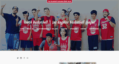 Desktop Screenshot of labasketball-league.com