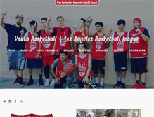 Tablet Screenshot of labasketball-league.com